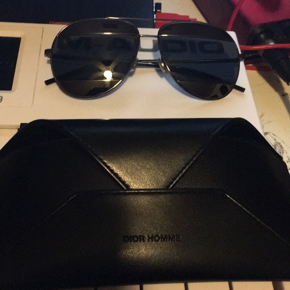 Dior Split Gun Metal Sunglasses